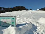 zum Startpunkt der Tour mit DAV Infotafel.