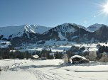 Blick zum Fellhorn und zur Kanzelwand