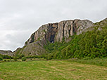 Blick zurück zum Torghatten