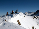 Der Gipfel des Torhelm in den Zillertaler Alpen