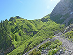 Danach dreht der Weg nach Osten