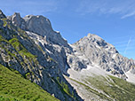 Östliche Karwendelspitze und Vogelkarspitze