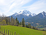 Blick zum Watzmann