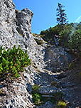 ...steiler und steiniger