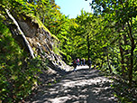 ...wandern wir ins Trockenbachtal hinein...