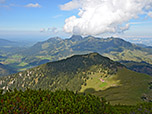 Der Wendelstein-Gipfel versteckt sich in den Wolken