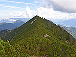 Gegenanstieg zum Steilner Joch