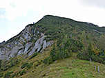 Blick vom Sattel zum Steilner Joch...