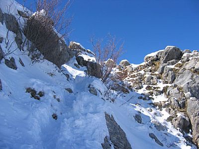 ...bevor die letzten Höhenmeter
