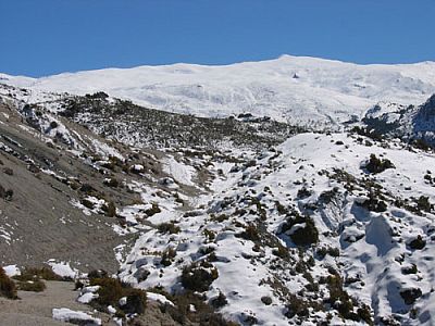 Die Sierra Nevada im Blickfeld