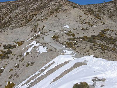 Weiter geht's zum Gipfelaufbau