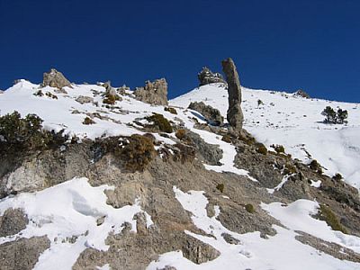 Langsam wird's felsiger