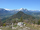 Blick über den Tressenstein zum Sarstein