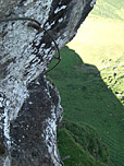 Blick zurück zur Querung