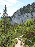 Zurück am Weg Richtung Spitzsteinhaus...