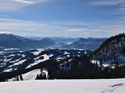 Der Ausblick Richtung Inntal