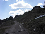Kurz vor der Hornhütte