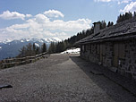 Die Stallungen an der Hornhütte