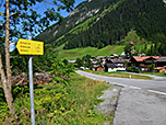 Ausgangspunkt ist der kleine Ort Namlos
