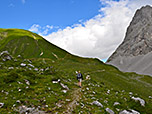 Unterwegs zum Kromsattel