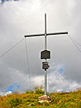 Gipfelkreuz des Tschachaun