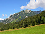 Blick zur Knittelkarspitze