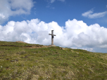 Das Gipfelkreuz des Hochpalfennock