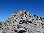 Weiterweg am Grat des Tschirgant