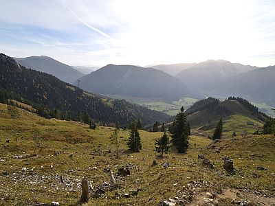 Der Seebergkopf südlich von Bayrischzell
