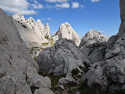 Wir wandern wieder zurück