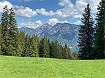 Blick zum Sonntagshorn