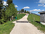 Wir nähern uns der Unternbergalm