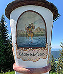 Bildstock am Unternberg-Gipfel
