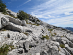 Weiter durch die Felsen ....