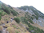 ...steigen wir dem Thalerjoch entgegen