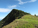 Blick zum Frechjoch, unserem nächsten Ziel