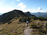 Am Rückweg über das Frechjoch