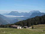 Blick zum Zahmen und Wilden Kaiser