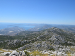 Der Ausblick auf Split und Trogir