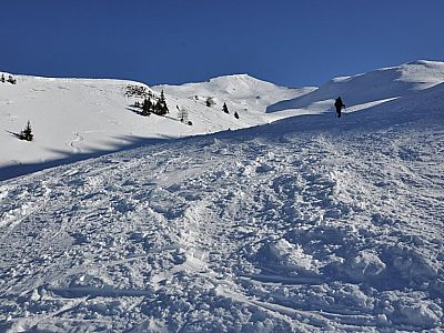 wird der Gipfel der Vennspitze sichtbar.