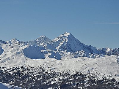 Glättespitze (3133) und Habicht  (3277 m)