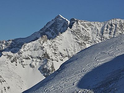 Schrammacher (3410 m) und Sagwandspitze (3227 m)