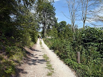 Wir erreichen die ersten Häuser von Monte di Mezzocorona