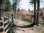 Wanderweg vom Parkplatz