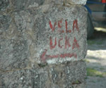 Wegweiser nach Vela Učka