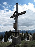Das Gipfelkreuz des Nordgipfels