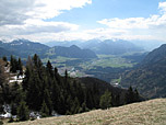Blick über das Inntal zum Kellerjoch
