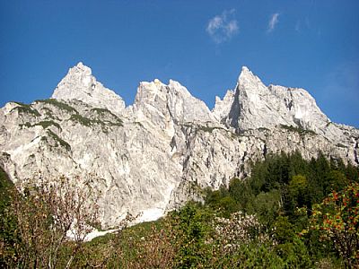 Felsgipfel der Reiteralm