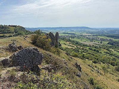 Blick nach Südwesten...