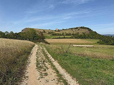 Blick zurück zum Walberla